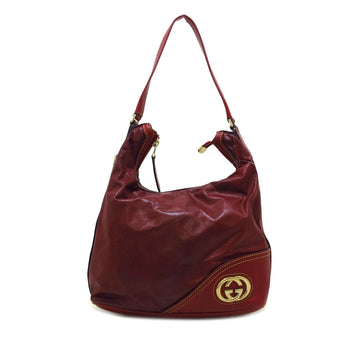 Gucci Leather New Britt Shoulder New 1:1 Bags (SHG-UHSdA6)