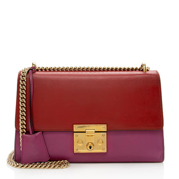 Gucci Leather Padlock Medium Shoulder New 1:1 Bags - FINAL SALE (SHF-15258)