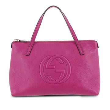 Gucci Leather Soho HandNew 1:1 Bags (SHG-DZMSrk)