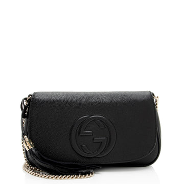 Gucci Leather Soho Medium Flap New 1:1 Bags