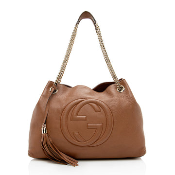 Gucci Leather Soho Medium Shoulder New 1:1 Bags (SHF-16769)