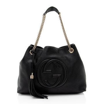 Gucci Leather Soho Medium Shoulder New 1:1 Bags (SHF-6FC3cn)
