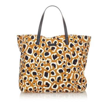 Gucci Leopard Printed Nylon Tote New 1:1 Bags (SHG-23092)