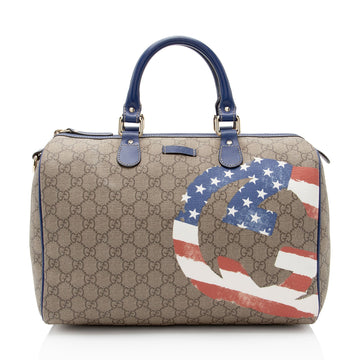Gucci Limited Edition Unicef America GG Supreme Boston New 1:1 Bags (SHF-0t3d8V)