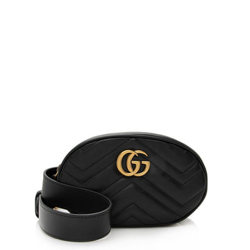 Gucci Matelasse Leather GG Marmont Belt New 1:1 Bags - Size 34 / 85 (SHF-22688)