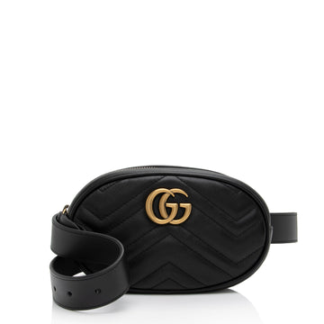Gucci Matelasse Leather GG Marmont Belt New 1:1 Bags - Size 34 / 85 (SHF-to1IUr)