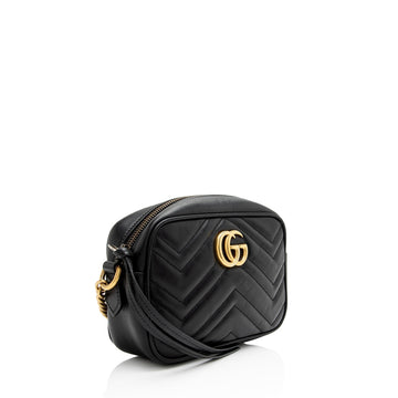 Gucci Matelasse Leather GG Marmont Mini New 1:1 Bags (SHF-kMLi95)