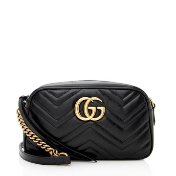 Gucci Matelasse Leather GG Marmont Small Shoulder New 1:1 Bags (SHF-19454)