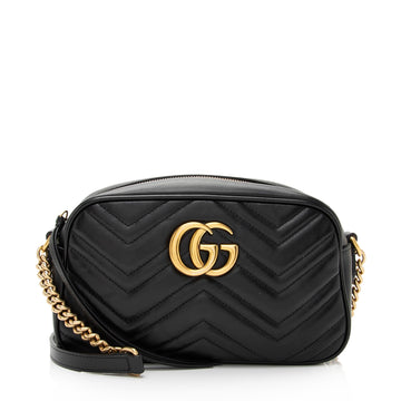Gucci Matelasse Leather GG Marmont Small Shoulder New 1:1 Bags (SHF-qHsTPi)
