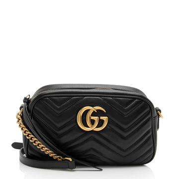 Gucci Matelasse Leather GG Marmont Small Shoulder New 1:1 Bags (SHF-P3q3Nl)