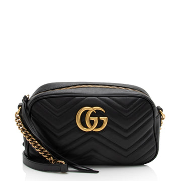 Gucci Matelasse Leather GG Marmont Small Shoulder New 1:1 Bags (SHF-Hle45u)