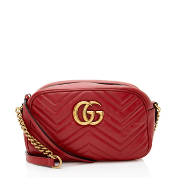 Gucci Matelasse Leather GG Marmont Small Shoulder New 1:1 Bags