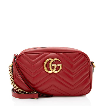 Gucci Matelasse Leather GG Marmont Small Shoulder New 1:1 Bags