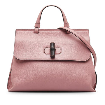 Gucci Medium Bamboo Daily (SHG-57UNeR)