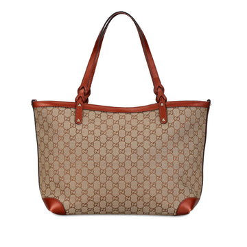 Gucci Medium GG Canvas Craft Tote New 1:1 Bags (SHG-VupmrD)