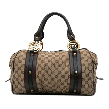 Gucci Medium GG Canvas Interlocking G Boston New 1:1 Bags
