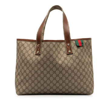 Gucci Medium GG Supreme Web Loop Tote New 1:1 Bags (SHG-Ew9uNi)
