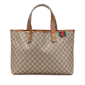 Gucci Medium GG Supreme Web Loop Tote New 1:1 Bags