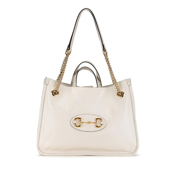 Gucci Medium Leather Horsebit 1955 (SHG-c6g3Pb)
