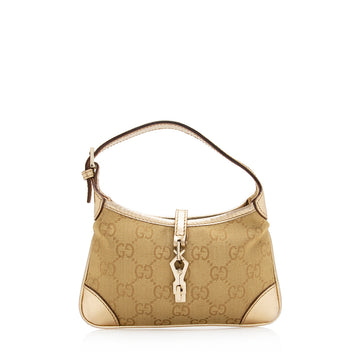 Gucci Metallic GG Canvas Jackie Mini Shoulder New 1:1 Bags (SHF-20747)
