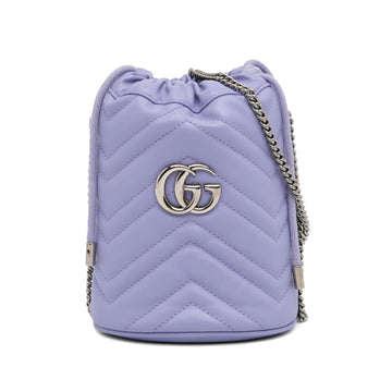 Gucci Mini GG Marmont Matelasse Bucket New 1:1 Bags (SHG-cgNll5)
