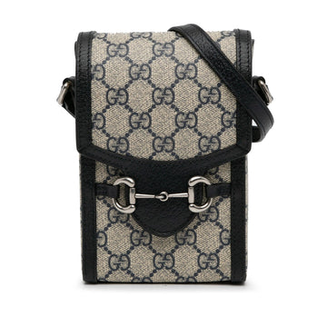 Gucci Mini GG Supreme Horsebit 1955 Crossbody New 1:1 Bags (SHG-SJQgQ9)