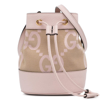 Gucci Mini Jumbo GG Canvas Ophidia Bucket New 1:1 Bags