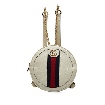 Gucci Mini Ophidia Round Backpack (SHG-FAQ298)