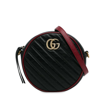 Gucci Mini Torchon GG Marmont Round Crossbody New 1:1 Bags (SHG-qSKdwn)