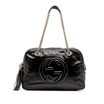 Gucci Patent Soho Chain Shoulder New 1:1 Bags