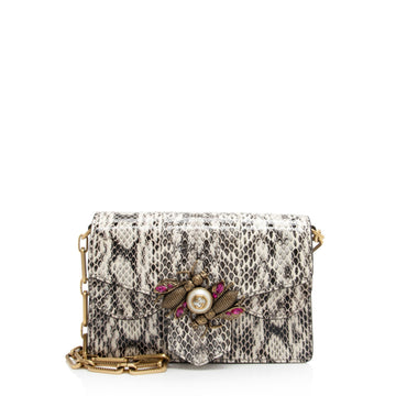 Gucci Python Bee Broadway Mini Shoulder New 1:1 Bags (SHF-oTBA8i)