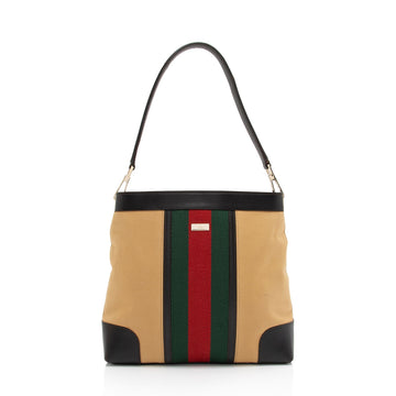 Gucci Canvas Web Shoulder New 1:1 Bags (SHF-KhYFg1)