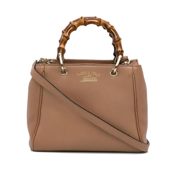 Gucci Small Bamboo Shopper (SHG-1a1ngy)