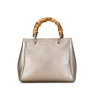 Gucci Small Bamboo Shopper (SHG-mkzbAU)