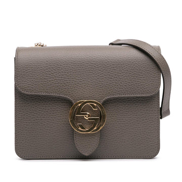 Gucci Small Dollar Calfskin Interlocking G Crossbody