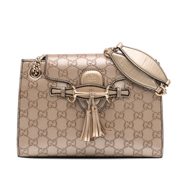 Gucci Small Guccissima Emily Shoulder New 1:1 Bags
