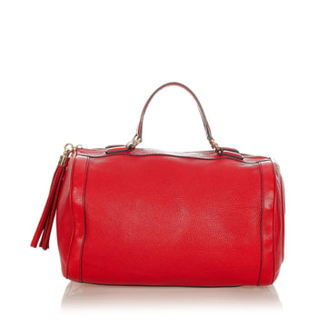 Gucci Soho Leather Boston New 1:1 Bags (SHG-23956)