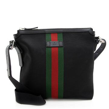 Gucci Techno Canvas Web Messenger New 1:1 Bags (SHF-19392)