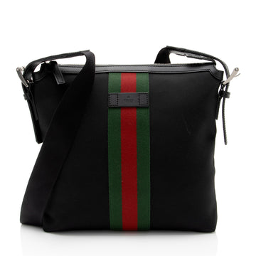 Gucci Techno Canvas Web Messenger New 1:1 Bags (SHF-hSj6G8)