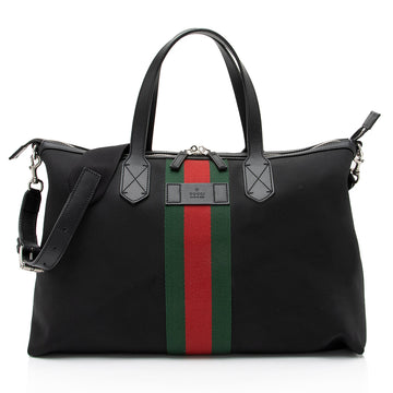Gucci Techno Canvas Web Travel Duffle New 1:1 Bags (SHF-23259)