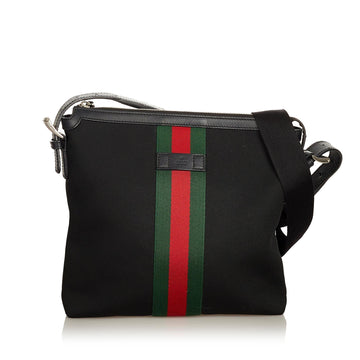 Gucci Web Canvas Crossbody New 1:1 Bags (SHG-25843)
