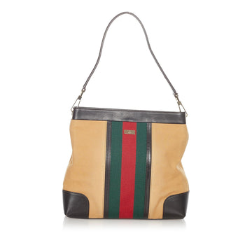 Gucci Web Canvas Shoulder New 1:1 Bags (SHG-23754)