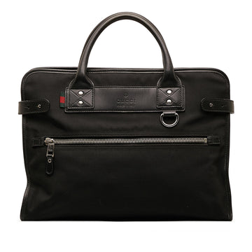 Gucci Web Nylon Business Bag (SHG-Y0mhDT)