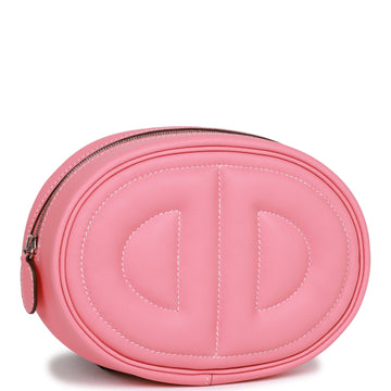 Hermes In-The-Loop Belt Bag Rose D'Ete Verso Leather Palladium Hardware