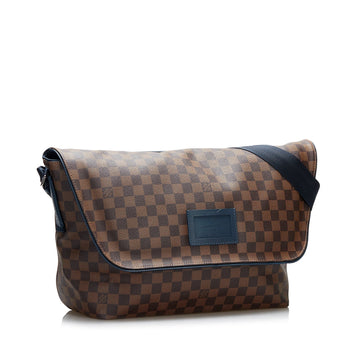 Louis Vuitton Sprinter MM Damier Ebene Leather/canvas
