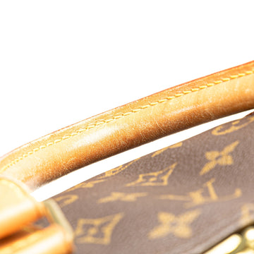 Brown Louis Vuitton Monogram Keepall 55 Travel Bag