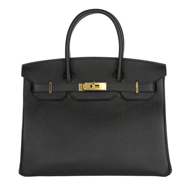 Hermès 30cm Birkin Black Epsom Leather Gold Hardware