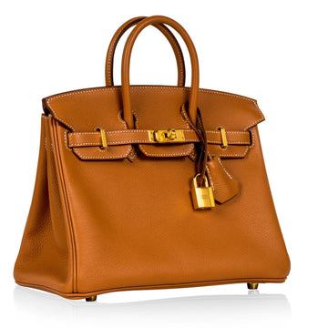 Birkin 25 - Gold Taurillon Novillo