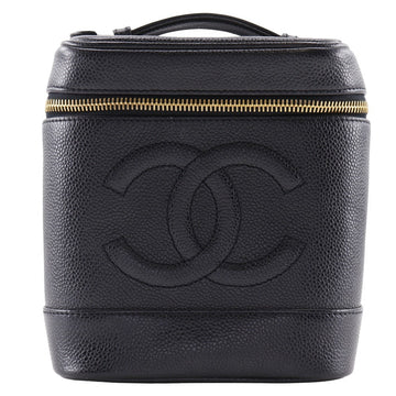 Chanel Vanity Caviar Skin Handbag