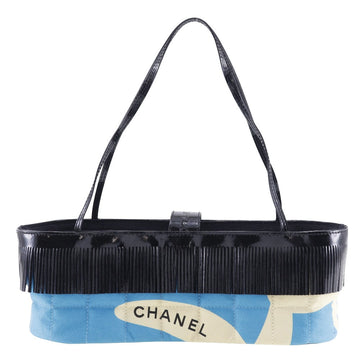 Top Quality Chanel Leather/canvas Patent Leather Handbag